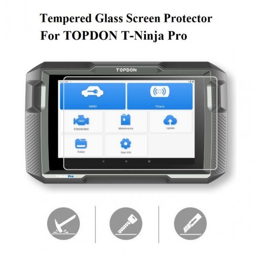 Tempered Glass Screen Protector for TOPDON T-Ninja Pro Tablet